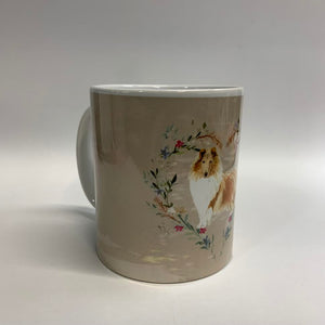 Spring Collie Mugs