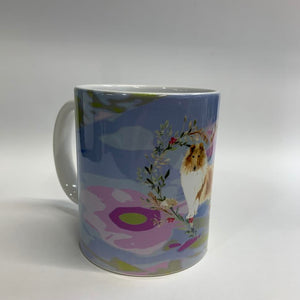 Spring Collie Mugs