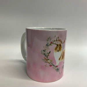 Spring Collie Mugs