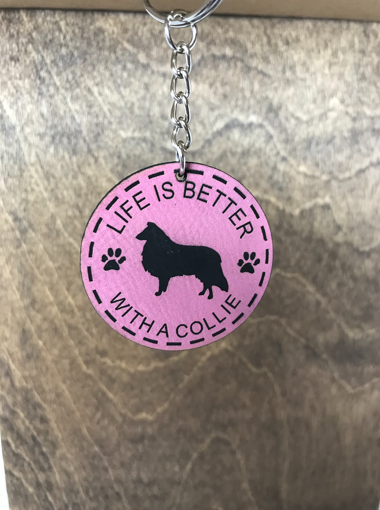 Life is Better With a Collie (Pink)