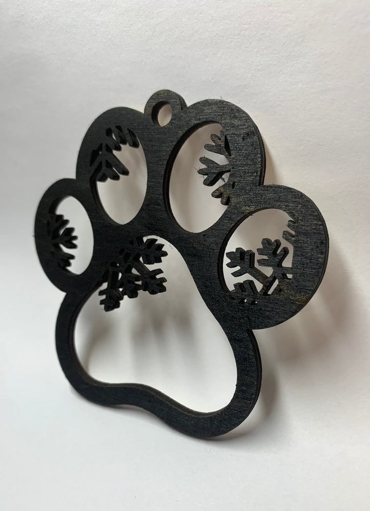 Snowflake Paw Ornament