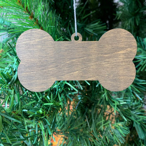 BLANK STAINED BONE SHAPED ORNAMENTS