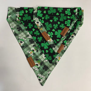 Plaid St. Patrick's Day Bandana