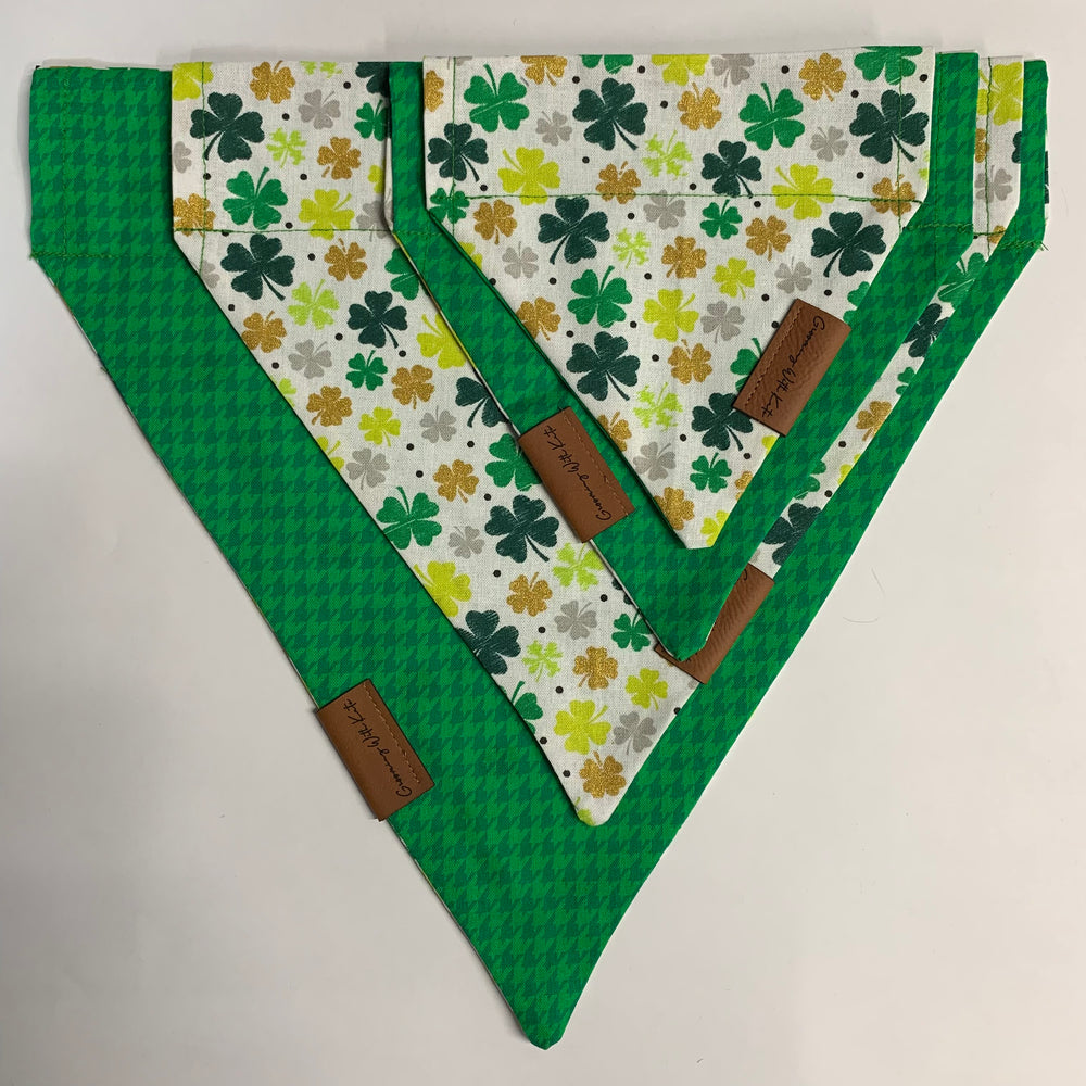 Houndstooth St. Patrick's Day Bandana