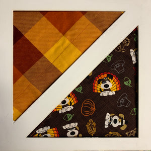 Thanksgiving Plaid Bandana