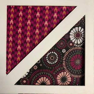Houndstooth Meets Floral Bandana