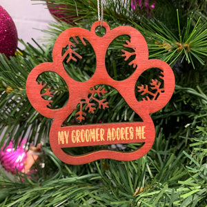 Snowflake Paw - Groomer Adores Me